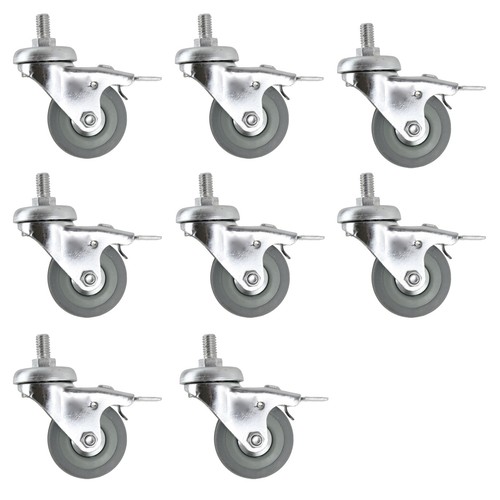 50mm threaded castor wheels - threaded,
