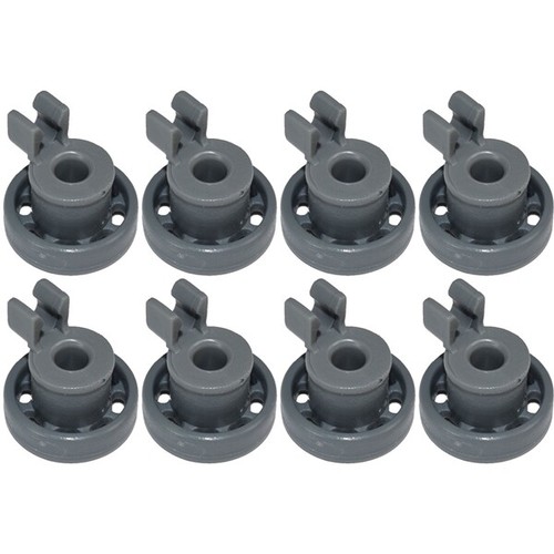 Upper basket rack wheels - rack,