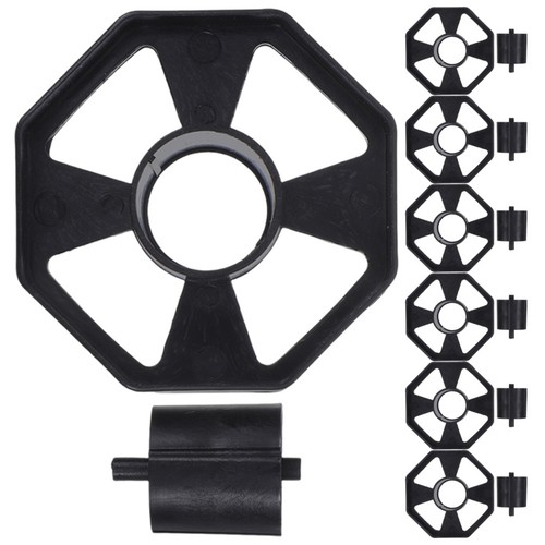 Black plastic tape holder - tape,